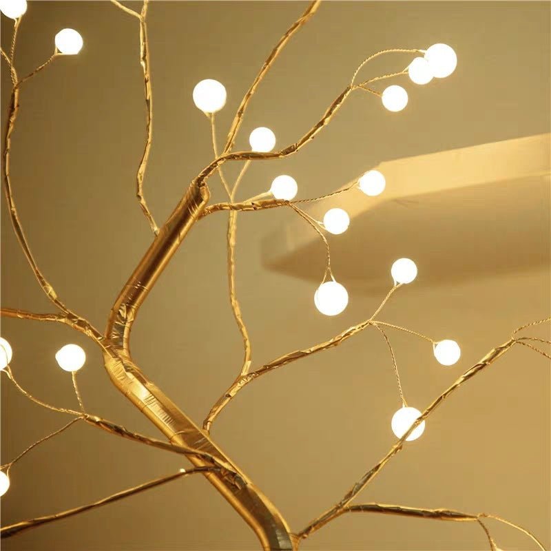 Led Copper Wire Light Bedroom Light - silverfoxgoods